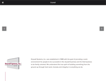 Tablet Screenshot of drywallsystemsks.com